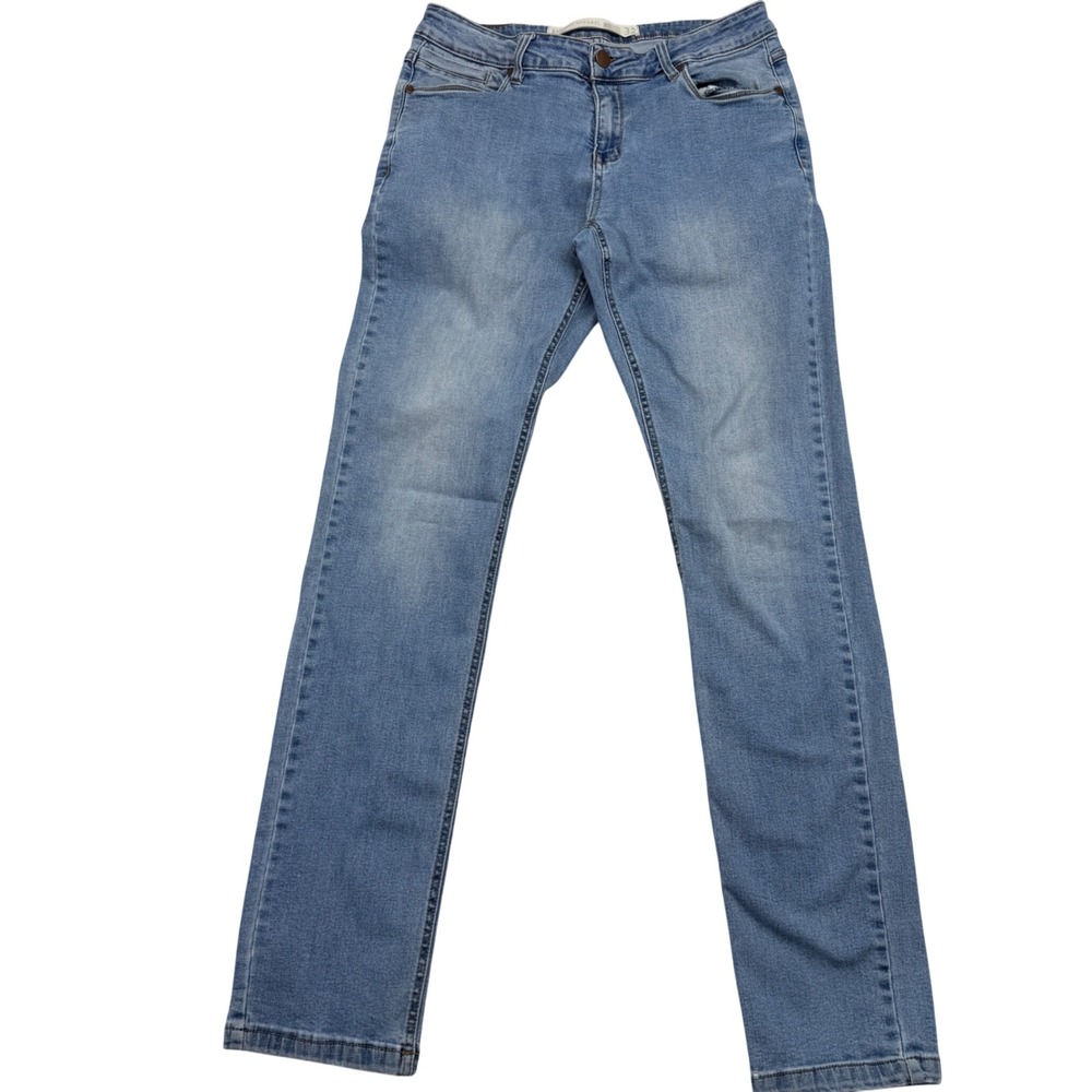 Barbell Apparel Jeans 32x32 Light Wash Slim Straight Athletic Fit Stretch Gym
